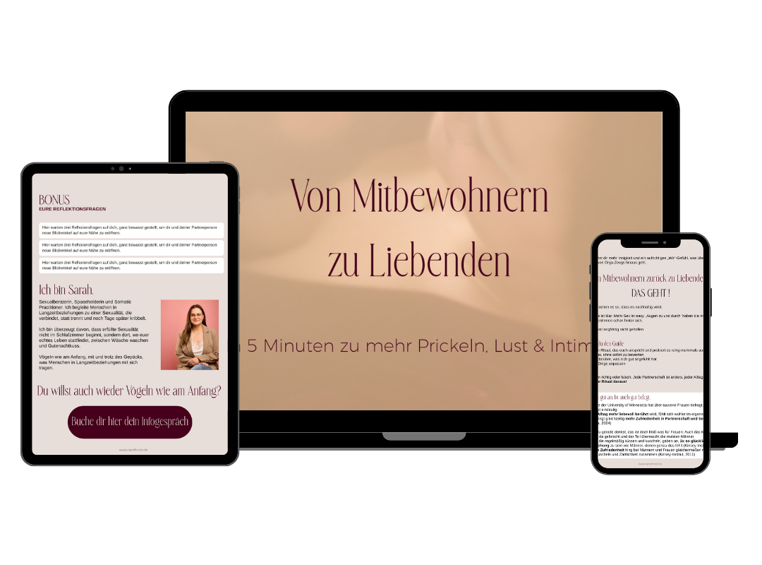 Mockup von Mitbewohnern zu Liebenden